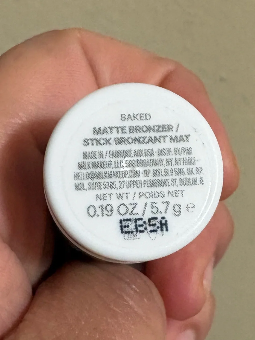Milk Makeup Nude MATTE BRONZER in BAKED Brand New Never Used.